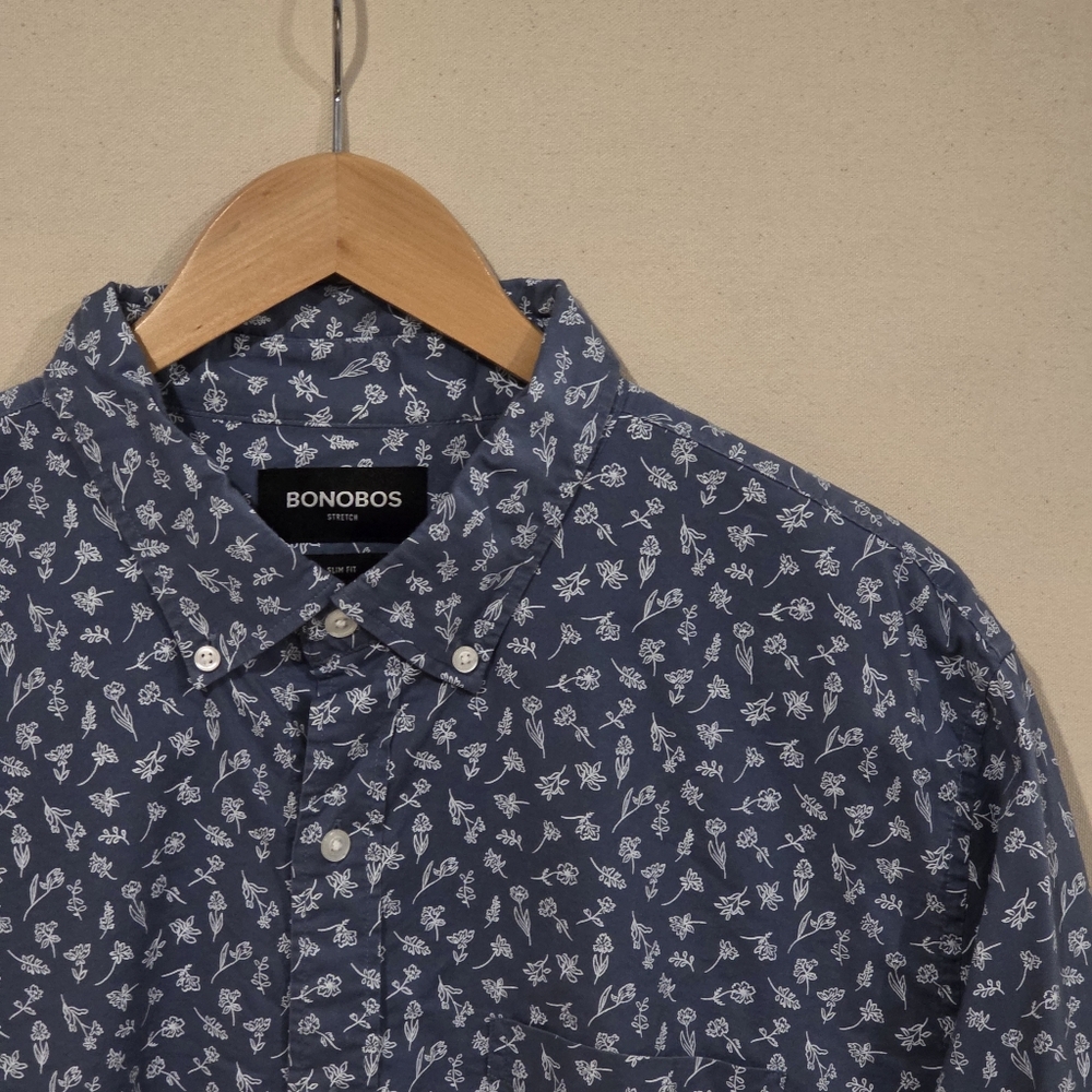 Bonobos Stretch Slim Fit Button Down XL